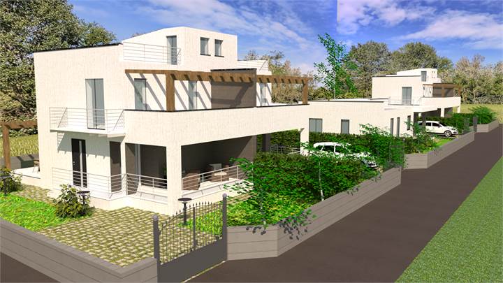 VILLE UNIFAMILIARE E BIFAMILIAREI IN VENDITA IN VIA GIUMMARI A CARINI