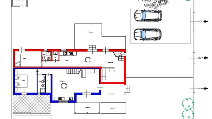 VILLE BIFAMILIARI A MARINA LONGA