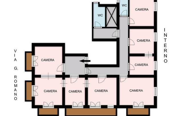 STUDIO DI 8 VANI PRESSI POLITEAMA