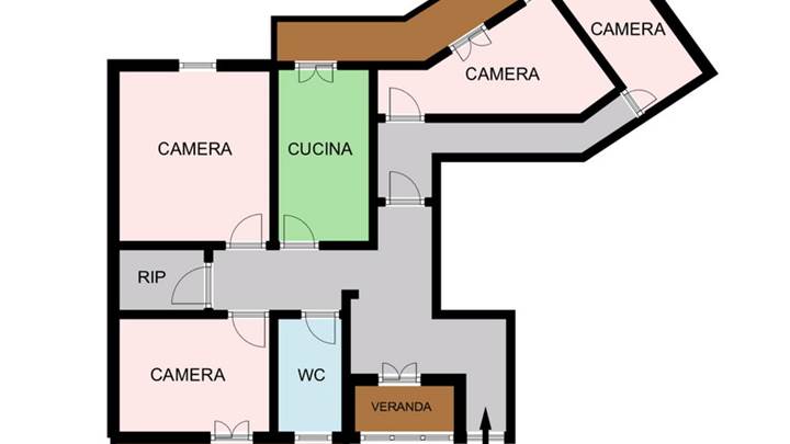 4 vani Pressi Piazza Indipendenza